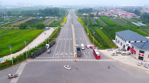 杨北公路改建工程全线完工正式通车